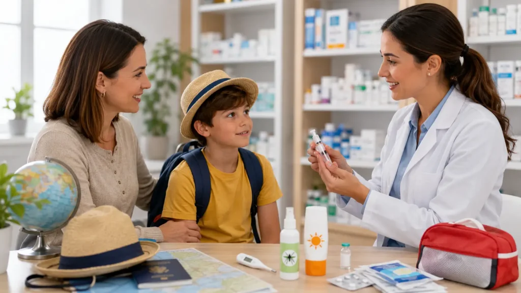 Children Travelling to High-Risk Countries: Vaccine and Safety Advice