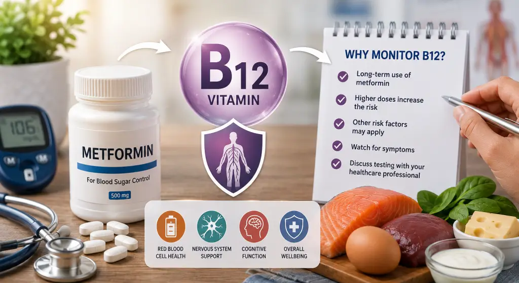 Metformin and Vitamin B12: Why Long-Term Users May Need Monitoring