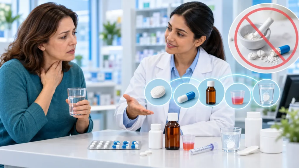Swallowing Difficulties: Can Your Medicine Form Be Changed?